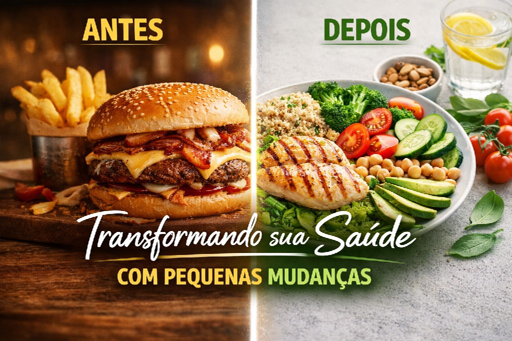 Transformando sua saúde com pequenas mudanças